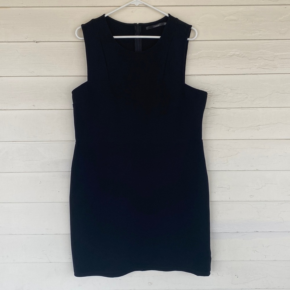 Black Dress. Sleeveless with some stretch